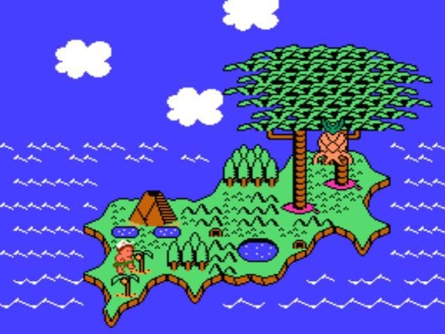 Adventure Island II gameplay screenshot
