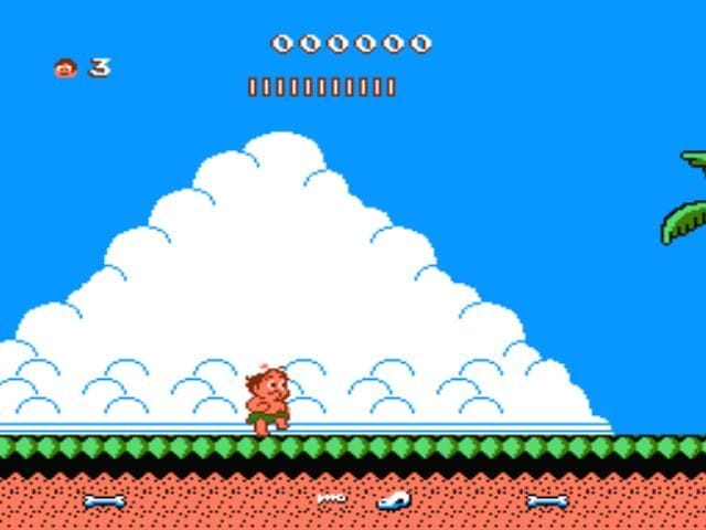 Adventure Island II gameplay screenshot