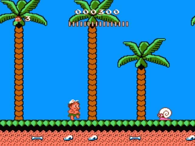 Adventure Island II gameplay screenshot