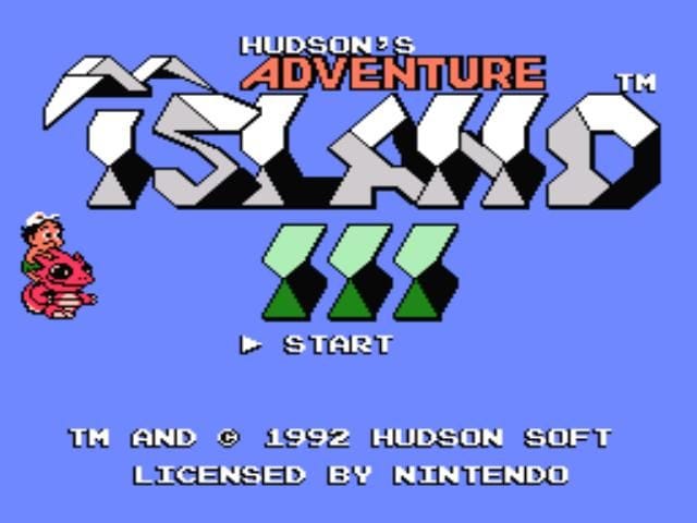 Adventure Island III gameplay screenshot