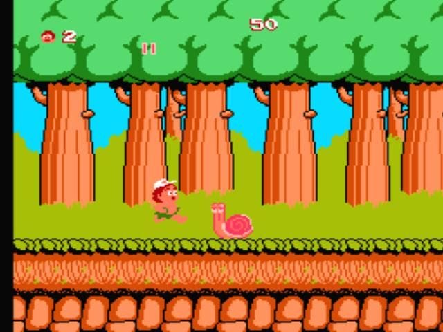 Adventure Island gameplay screenshot