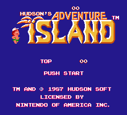 Adventure Island gameplay screenshot