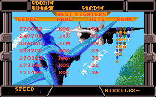 After Burner II gameplay screenshot