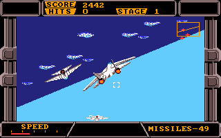 After Burner II gameplay screenshot