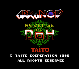 Arkanoid II: Revenge of DOH gameplay screenshot