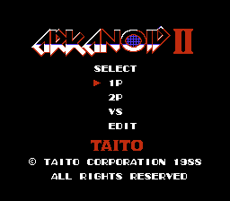 Arkanoid II: Revenge of DOH gameplay screenshot
