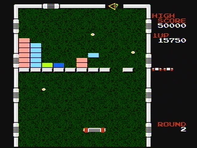 Arkanoid gameplay screenshot