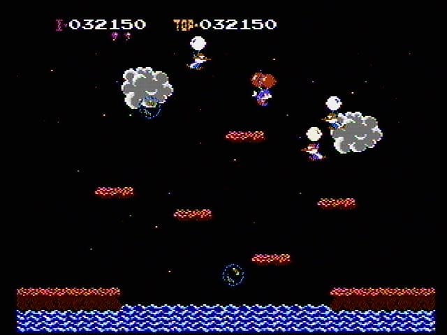 Balloon Fight gameplay screenshot