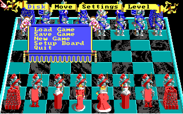 Battle Chess gameplay screenshot