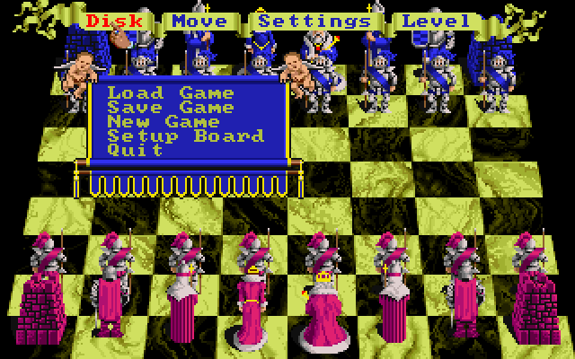 Battle Chess gameplay screenshot