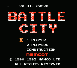Battle City gameplay screenshot
