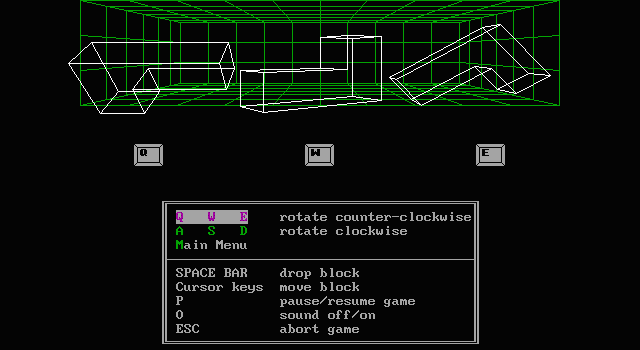 Blockout gameplay screenshot