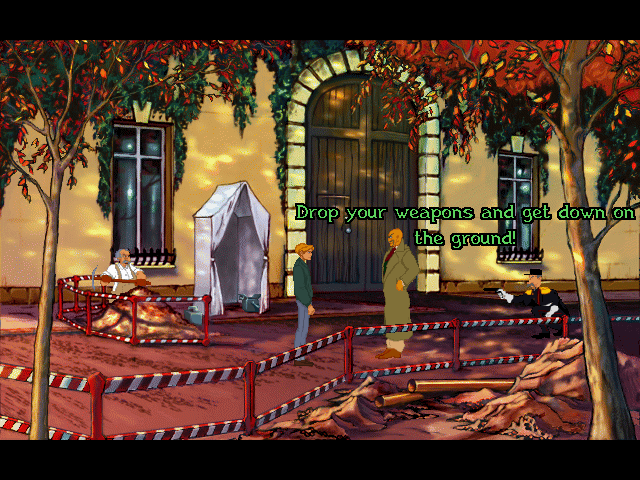Broken Sword: The Shadow of the Templars gameplay screenshot
