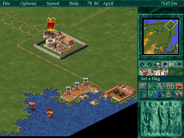 Caesar II gameplay screenshot