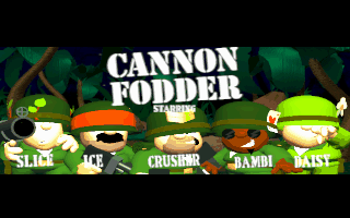 Cannon Fodder gameplay screenshot