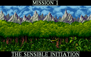Cannon Fodder gameplay screenshot