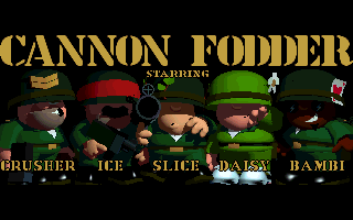Cannon Fodder gameplay screenshot