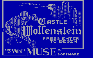 Castle Wolfenstein gameplay screenshot