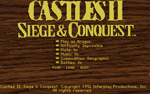 Castles II: Siege & Conquest gameplay screenshot