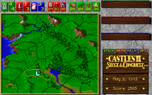 Castles II: Siege & Conquest gameplay screenshot