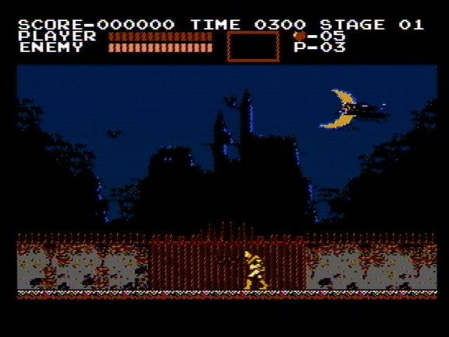 Castlevania gameplay screenshot