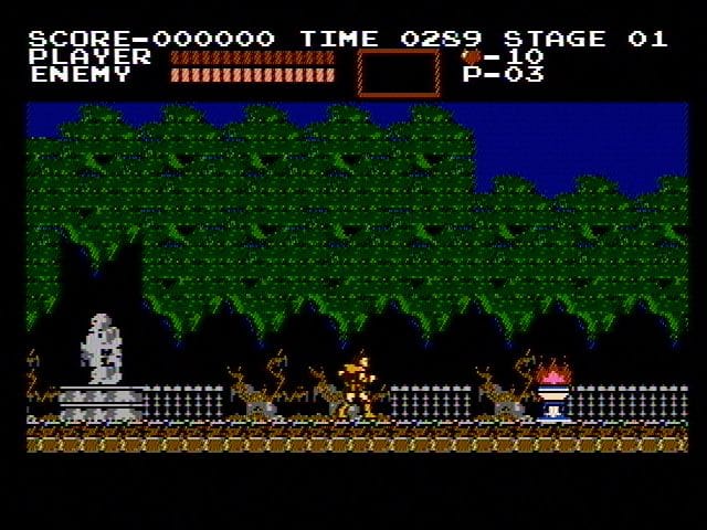 Castlevania gameplay screenshot