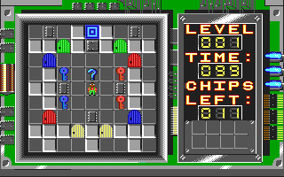 Chip's Challenge gameplay screenshot