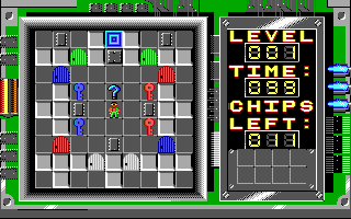 Chip's Challenge gameplay screenshot