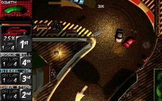 Death Rally gameplay screenshot