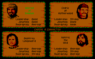 Defender of the Crown gameplay screenshot