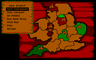 Defender of the Crown gameplay screenshot