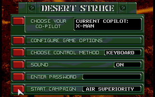 Desert Strike: Return to the Gulf gameplay screenshot