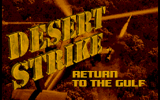 Desert Strike: Return to the Gulf gameplay screenshot
