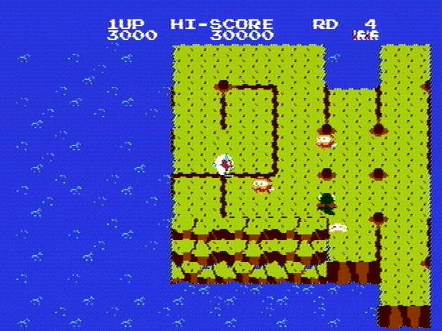 Dig Dug II gameplay screenshot