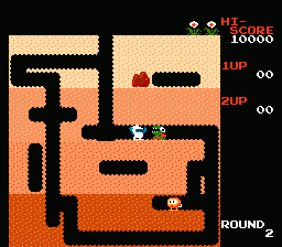 Dig Dug gameplay screenshot