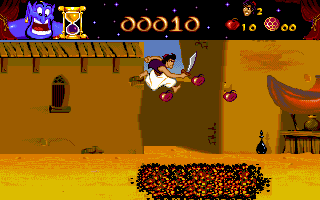 Disney's Aladdin gameplay screenshot
