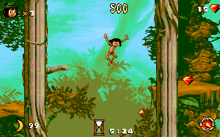 Disney's The Jungle Book gameplay screenshot