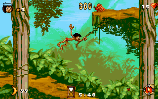 Disney's The Jungle Book gameplay screenshot
