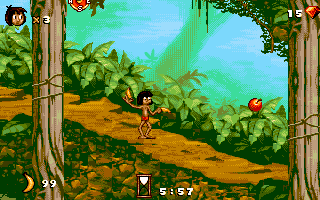 Disney's The Jungle Book gameplay screenshot
