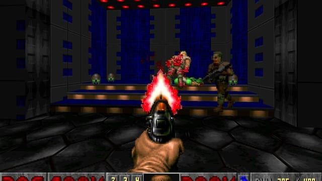 DOOM gameplay screenshot