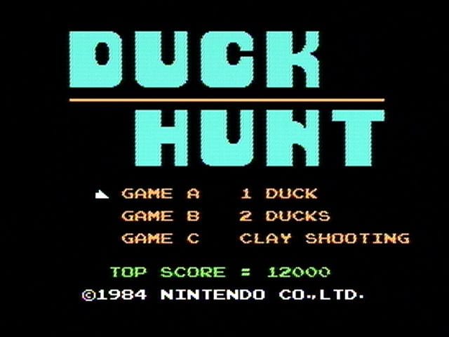 Duck Hunt gameplay screenshot