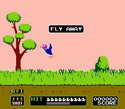 Duck Hunt gameplay screenshot