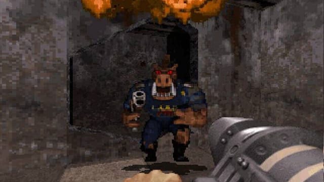 Duke Nukem 3D gameplay screenshot
