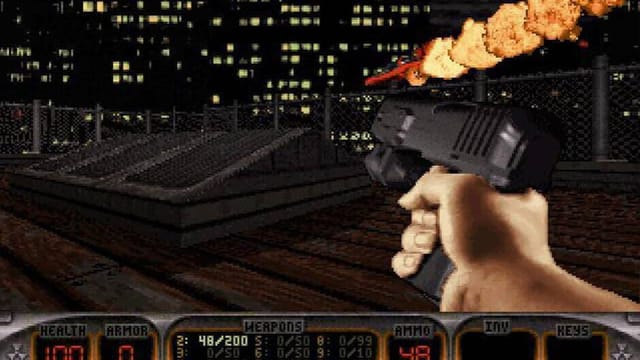 Duke Nukem 3D gameplay screenshot