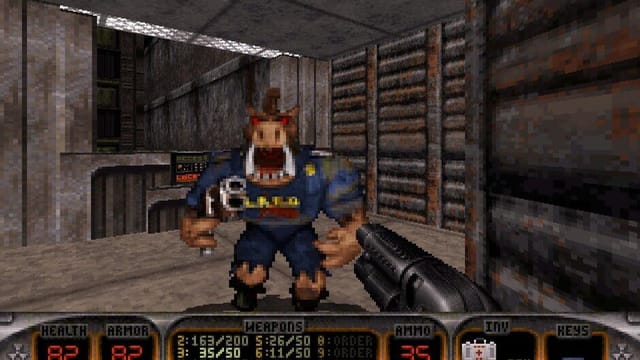Duke Nukem 3D gameplay screenshot