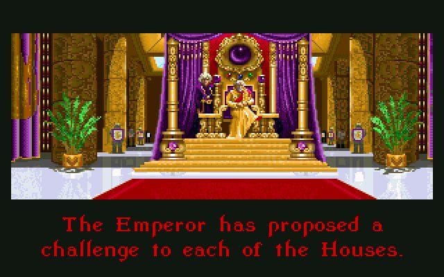 Dune II: The Building of a Dynasty gameplay screenshot
