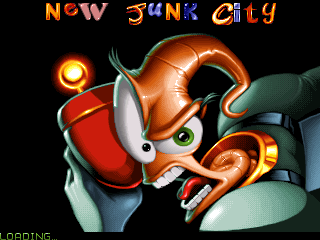 Earthworm Jim gameplay screenshot