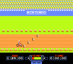 Excitebike gameplay screenshot