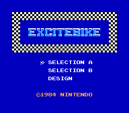 Excitebike gameplay screenshot