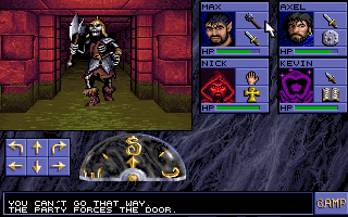 Eye of the Beholder gameplay screenshot